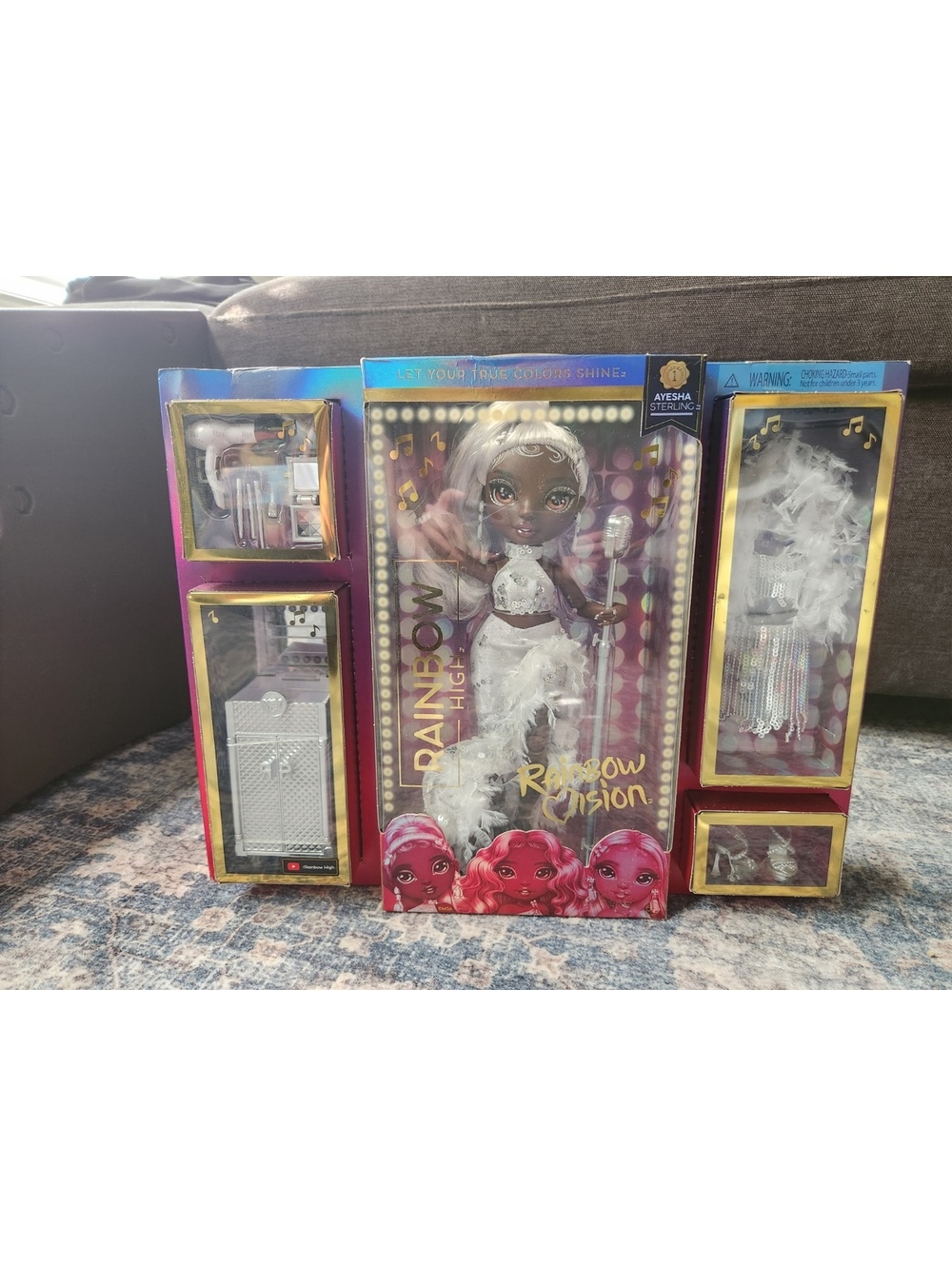 Rainbow High Rainbow Vision Ayesha Sterling Rainbow Divas Doll NEW Sealed